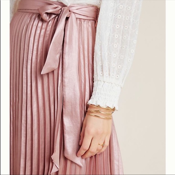 Anthropologie Maeve Paulina skirt size 10 pleated - Picture 4 of 7